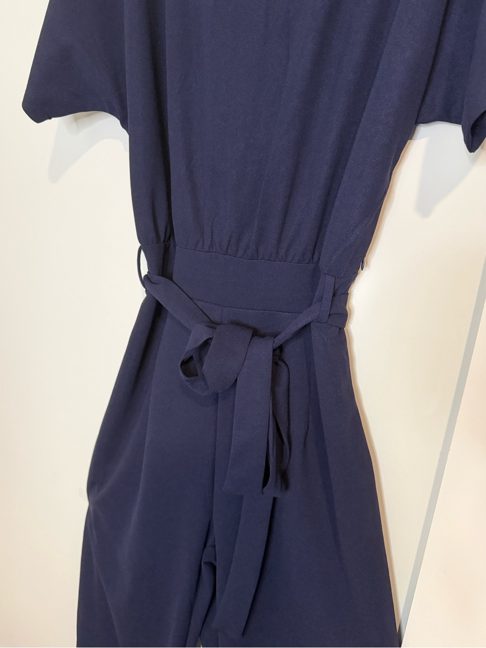 Happy Sailed Wide-Leg Jumpsuit with Tie Waist - Picture 3 of 8